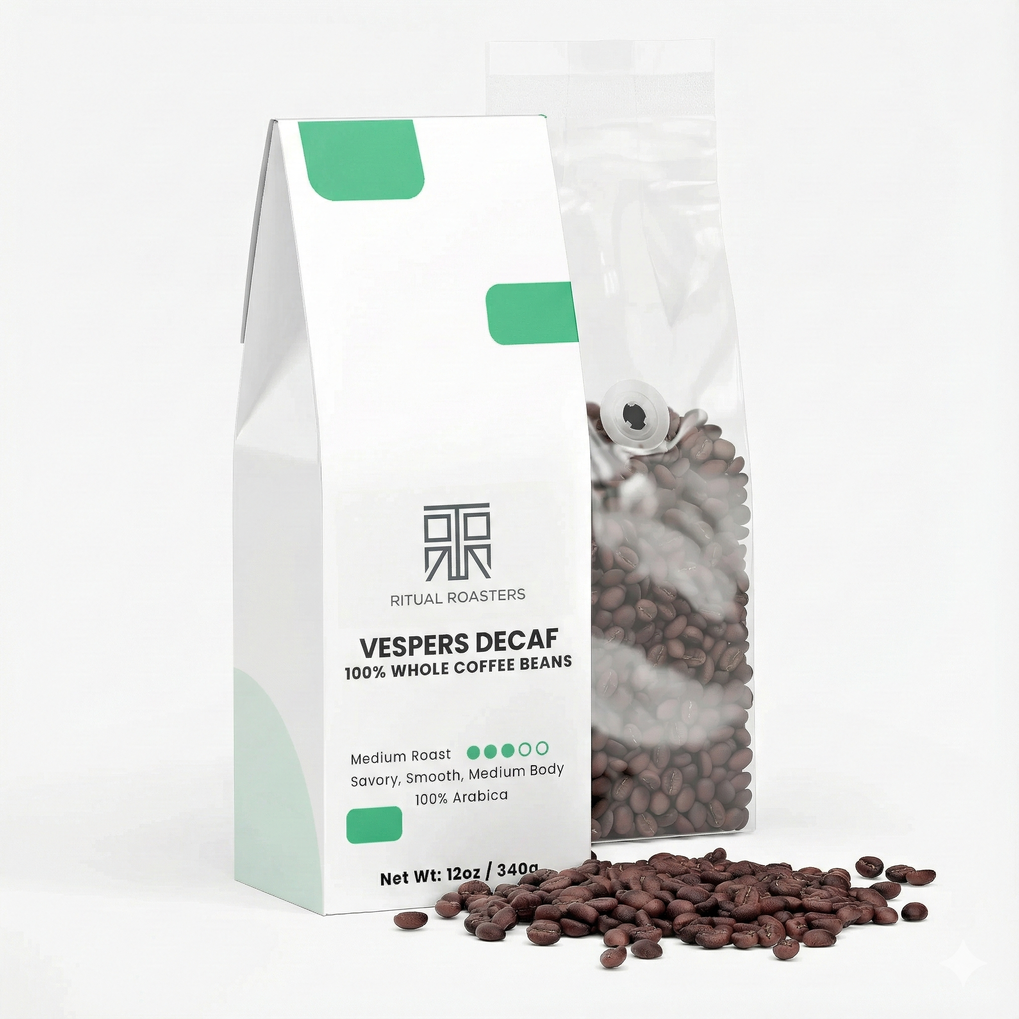 Vespers Decaf Coffee (Medium Roast)